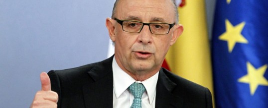 Cristóbal Montoro critica la «fijación» de Bruselas con el déficit público